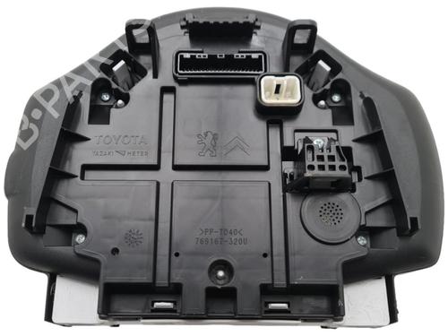 Instrument cluster PEUGEOT 108 1.0 VTi | BP36629612C47 - Image 2