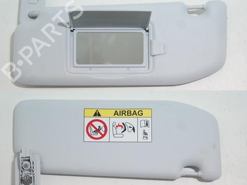 Used Left sun visor Left sun visor PEUGEOT 2008 I (CU_) 1.2 VTi (82 hp) 36613514 36613514