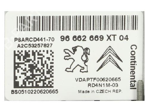 Radio CITROËN C3 II (SC_) 1.4 VTi 95 | BP36628823E6 - Image 3