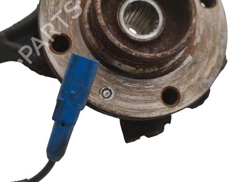 Used Right front steering knuckle Right front steering knuckle PEUGEOT 208 I (CA_, CC_) 1.2 VTI 82 (82 hp) 36629393 36629393