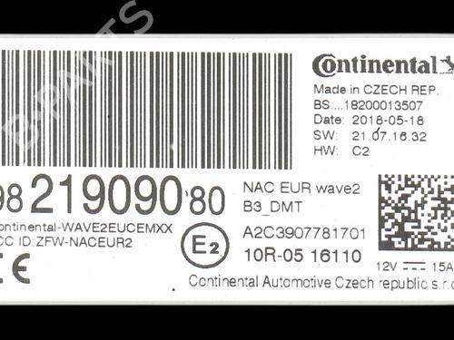 Radio CITROËN C4 Picasso II 1.2 THP 130 | BP36637113E6 - Image 6