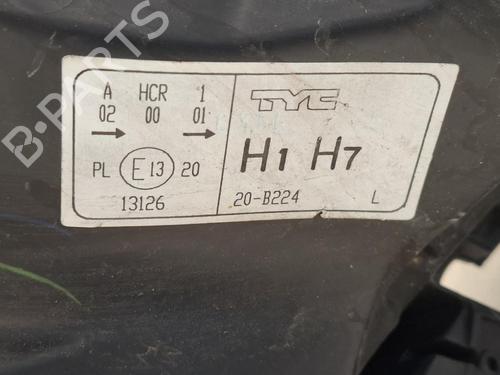 Used Left headlight Left headlight CITROËN C4 Picasso I MPV (UD_) 1.8 Bifuel (125 hp) 36637258 36637258