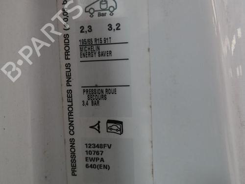Switch PEUGEOT PARTNER Box Body/MPV 1.6 HDi 16V | BP36611959I30 - Image 12