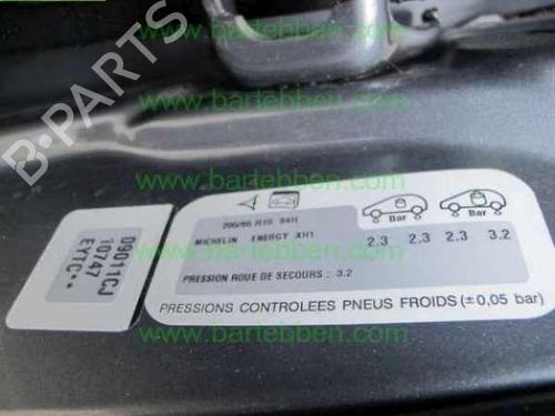 Left sun visor CITROËN C5 I Break (DE_) 2.0 16V HPi (DERLZB) | BP36607649I1  - Image 5