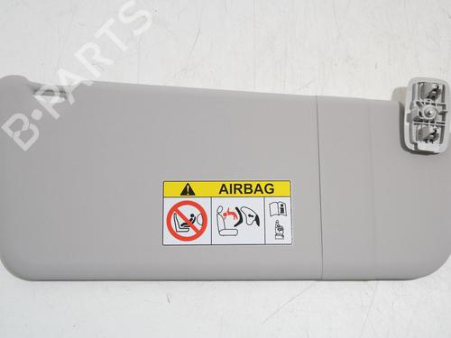 Right sun visor PEUGEOT EXPERT Van (V_) E-EXPERT HYDROGEN | BP36616190I2 - Image 2