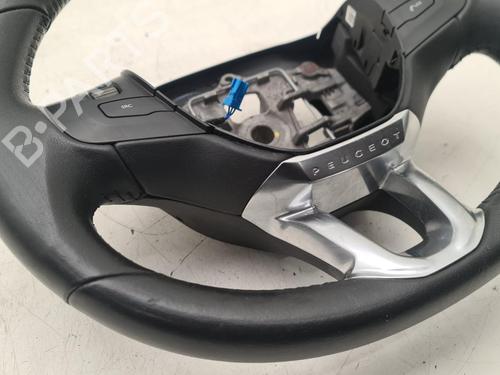 Used Steering wheel Steering wheel PEUGEOT 208 I (CA_, CC_) 1.2 VTI 82 (82 hp) 36629398 36629398