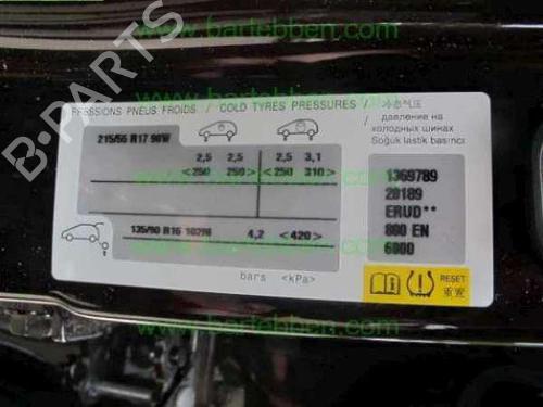Electronic sensor CITROËN DS5 2.0 HDi 200 Hybrid4 All-wheel Drive | BP36607818M84 - Image 26