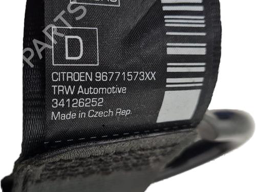 Front right seatbelt CITROËN C3 II (SC_) 1.6 HDi | BP36637548I25 - Image 3