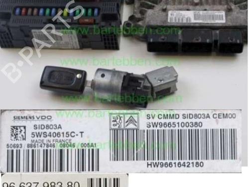 Used Control unit Control unit PEUGEOT EXPERT Van (VF3A_, VF3U_, VF3X_) 2.0 HDi 140 (136 hp) 36604985 36604985