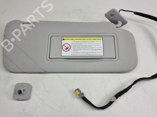 Right sun visor CITROËN C5 III (RD_) 2.0 16V (RDRFJC, RDRFJF) | BP36622941I2 - Image 3