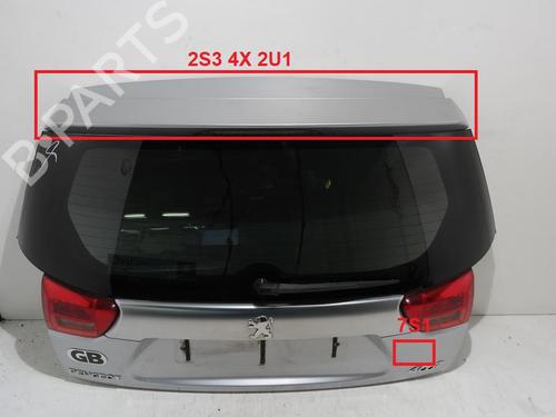 Used Tailgate Tailgate PEUGEOT 4007 (VU_, VV_) 2.2 HDi (156 hp) 36615771 36615771