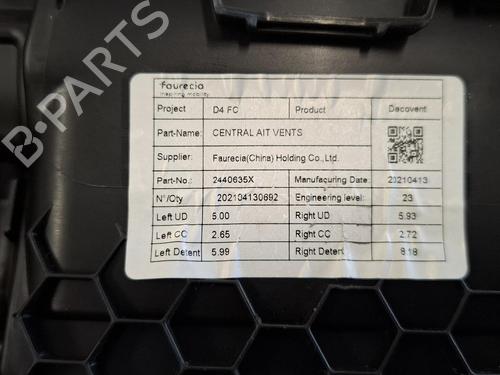 Climate control DS DS 4 II (FR_, FB_, F3_, FP_) E-TENSE 225 (F3DGZT) | BP36638843I5 - Image 2