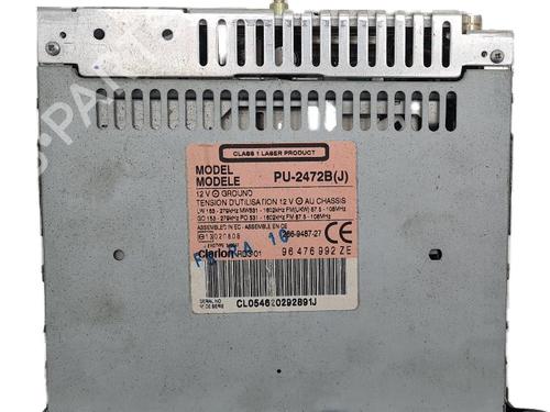 Radio CITROËN C5 I Break (DE_) 1.8 16V (DE6FZB, DE6FZE) | BP36638509E6  - Image 5