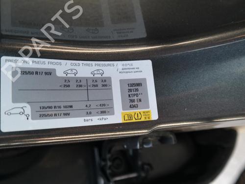 Switch PEUGEOT 3008 I MPV (0U_) 1.6 HDi | BP36610689I30  - Image 5