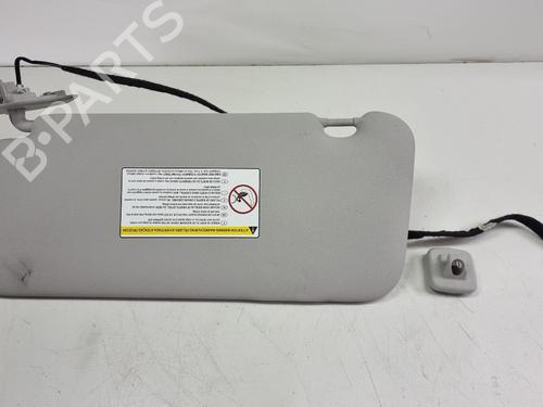 Right sun visor CITROËN C5 III (RD_) 2.0 16V (RDRFJC, RDRFJF) | BP36622941I2 - Image 2