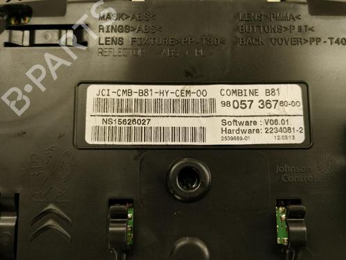Instrument cluster CITROËN DS5 2.0 HDi 200 Hybrid4 All-wheel Drive | BP36627189C47 - Image 6