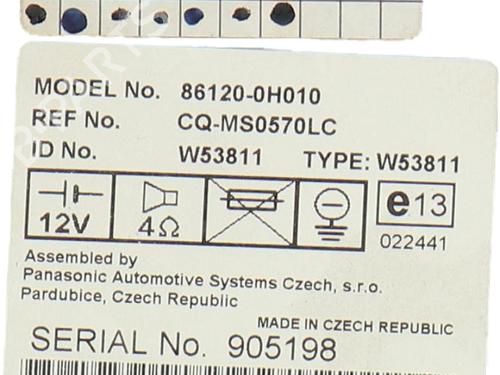 Used Radio Radio 38477882 38477882