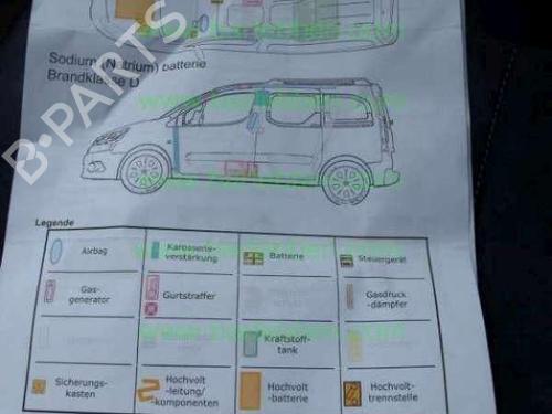 Electronic module PEUGEOT PARTNER Box Body/MPV (5_, G_) 1.6 HDi 75 | BP36613410M83  - Image 8