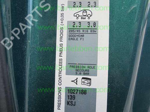 Left front seat PEUGEOT 206 CC (2D) 1.6 16V (2DNFUF, 2DNFUR) | BP36603623C15 - Image 23