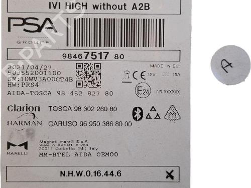 Radio DS DS 4 II (FR_, FB_, F3_, FP_) E-TENSE 225 (F3DGZT) | BP36638862E6 - Image 3