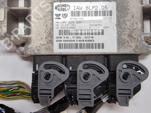 Engine control unit (ECU) CITROËN C4 Coupe (LA_) 1.4 16V | BP36606198M57 - Image 5