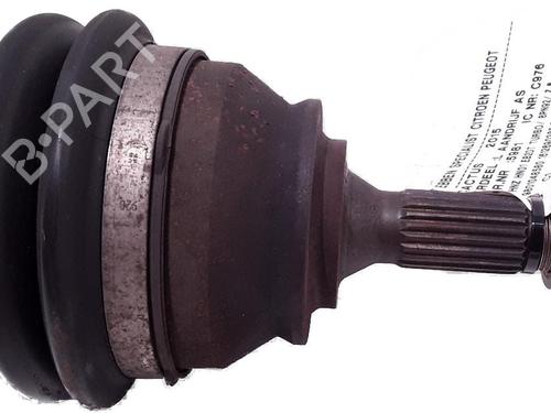 Left front driveshaft CITROËN C4 CACTUS 1.2 THP 110 | BP36611970M38 - Image 3
