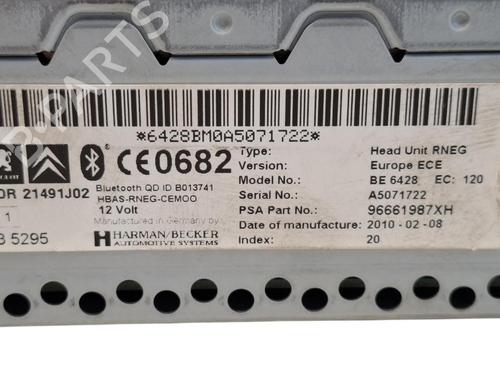 Radio PEUGEOT 308 CC (4B_) 1.6 HDi | BP36636455E6 - Image 2