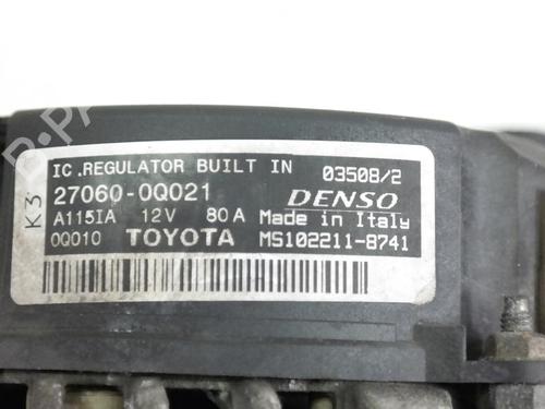 Alternator CITROËN C1 (PM_, PN_) 1.0 | BP36622014M7 - Image 5