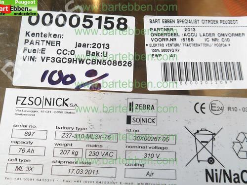 Engine PEUGEOT PARTNER Box Body/MPV (5_, G_) 1.6 HDi 75 | BP36607757M1 - Image 12