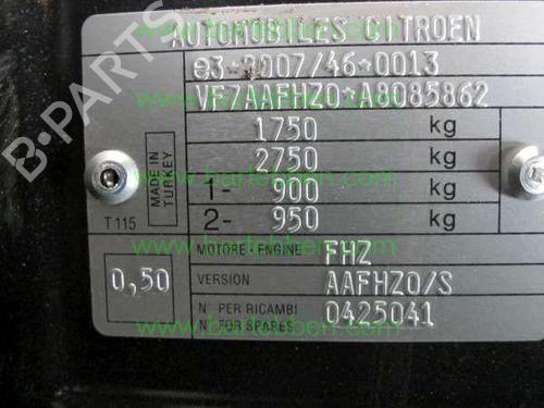 Mass air flow sensor CITROËN NEMO Box Body/MPV (AA_) 1.3 HDi 75 | BP36603395M95 - Image 19