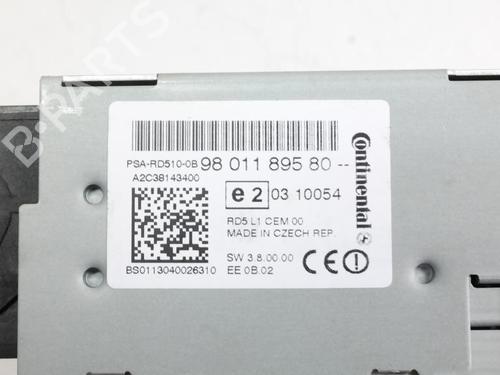 Radio CITROËN C4 II (NC_) 1.4 VTi 95 (NC8FP0) | BP36615300E6 - Image 3