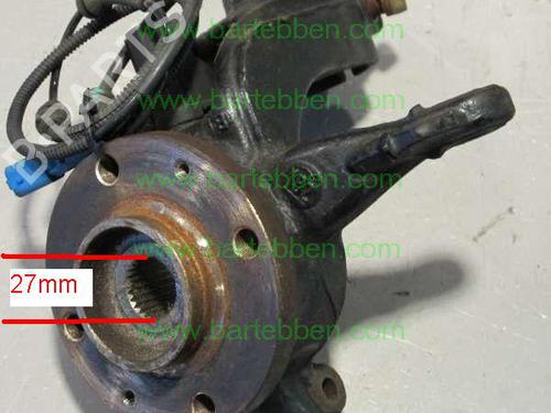 Left front steering knuckle CITROËN C4 CACTUS 1.2 THP 110 | BP36628542M25 - Image 7