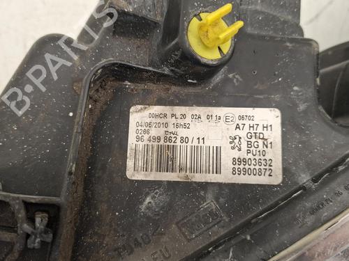 Left headlight PEUGEOT 207 CC (WD_) 1.6 16V | BP36637006C28 - Image 5
