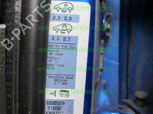 Left sun visor PEUGEOT 307 CC (3B) 2.0 16V | BP36603675I1 - Image 11