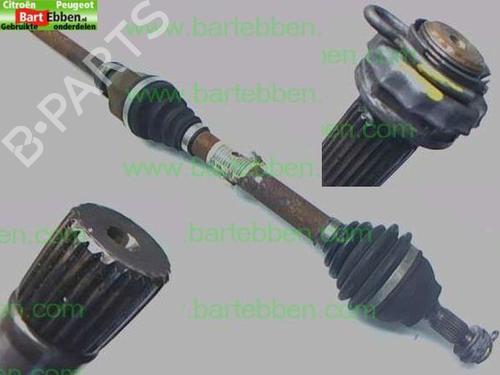 Used Right front driveshaft Right front driveshaft PEUGEOT 208 I (CA_, CC_) 1.6 BlueHDi 100 (100 hp) 36614388 36614388