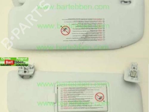 Right sun visor PEUGEOT 2008 I (CU_) 1.2 THP 130 / PureTech 130 | BP36617574I2 - Image 5
