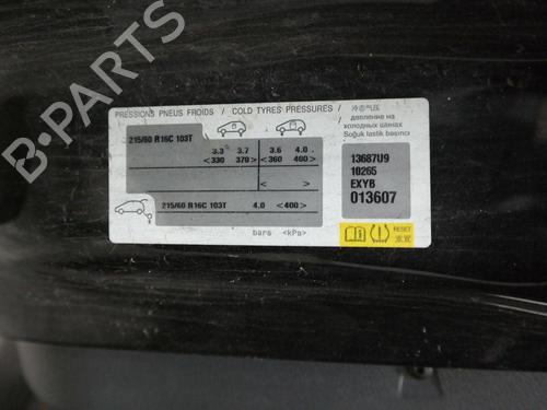 Left sun visor CITROËN JUMPY II Van 2.0 HDi 125 | BP36617675I1 - Image 8