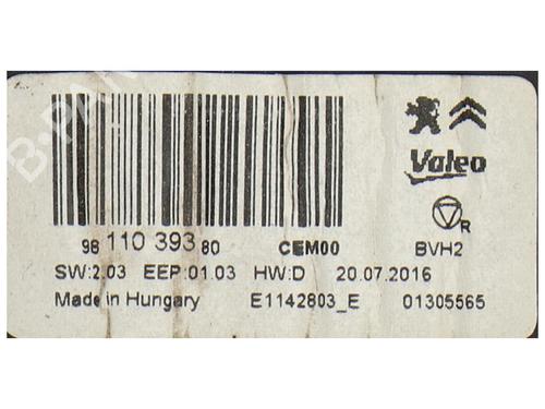 Electronic module CITROËN JUMPY III Van (V_) 1.6 BlueHDi 95 | BP36635113M83 - Image 3