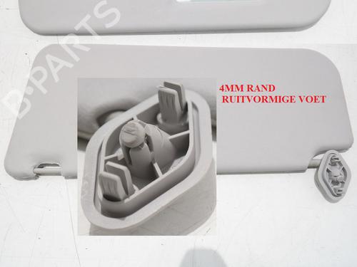 Used Right sun visor Right sun visor PEUGEOT PARTNER MPV (5_, G_) 1.4 (75 hp) 36600522 36600522