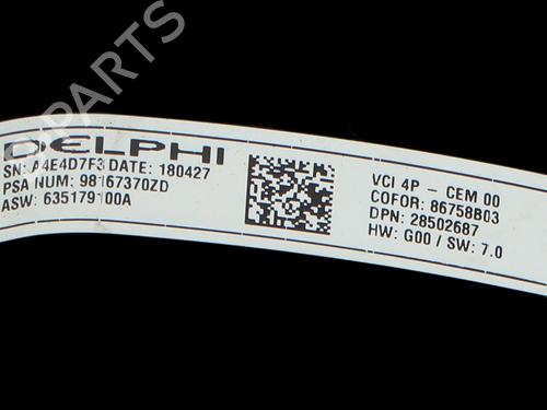 Switch CITROËN C4 Picasso II 1.2 THP 130 | BP36637179I30 - Image 6