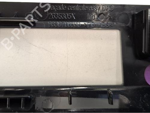 Middle console DS DS 4 II (FR_, FB_, F3_, FP_) E-TENSE 225 (F3DGZT) | BP36638845I22  - Image 5