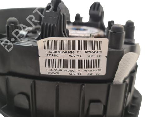 Used Driver airbag Driver airbag PEUGEOT 208 I (CA_, CC_) 1.2 VTI 82 (82 hp) 36629397 36629397