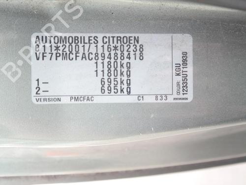 Electronic sensor CITROËN C1 (PM_, PN_) 1.0 | BP36609485M84 - Image 9