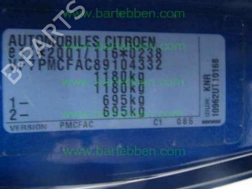 Electronic module CITROËN C1 (PM_, PN_) 1.0 | BP36607327M83  - Image 8