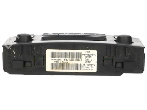 Climate control PEUGEOT 307 CC (3B) 2.0 16V | BP36629852I5 - Image 6