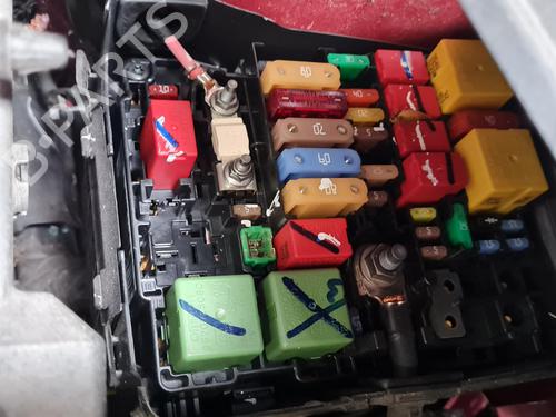 Fuse box PEUGEOT 2008 I (CU_) 1.2 PureTech 82 | BP36635473E1 - Image 43