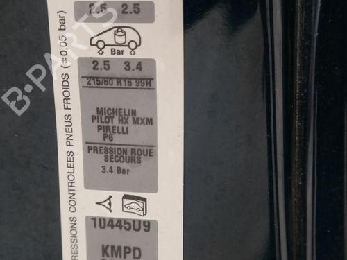 Kabel CITROËN C8 (EA_, EB_) 3.0 V6 | BP36613236E12 - Image 2