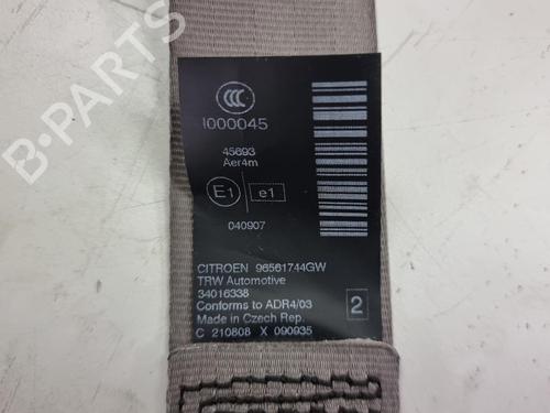 Rear left seatbelt CITROËN C5 III (RD_) 2.0 16V (RDRFJC, RDRFJF) | BP36622940I29 - Image 3