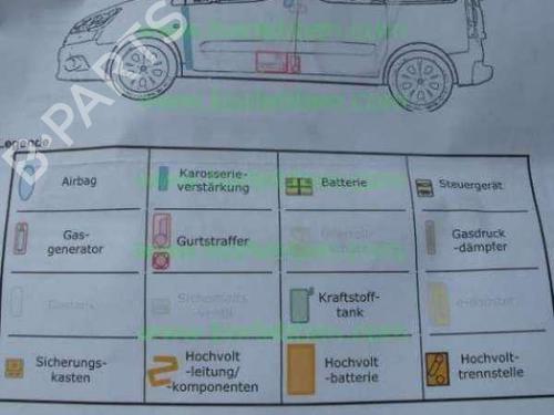 Electronic module PEUGEOT PARTNER Box Body/MPV (5_, G_) 1.6 HDi 75 | BP36613410M83  - Image 35