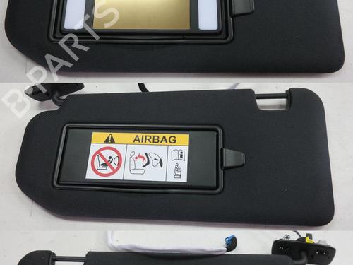 Left sun visor DS DS 7 Crossback (J4_, JR_, JC_) 1.6 PureTech 225 (J45GCR, J45GGR) | BP36620606I1 - Image 2
